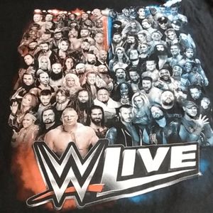 WWE Live Tour shirt from 2017